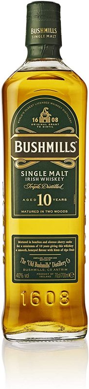 ブッシュミルズ蒸溜所(Bushmills) ブッシュミルズ シングルモルト 10年
