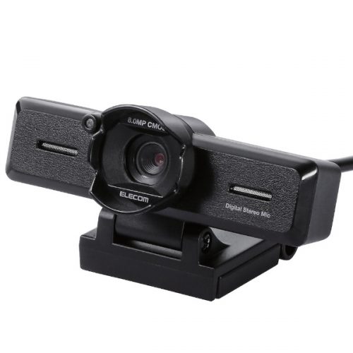 エレコム 超高精細Full Hd対応800万画素Webカメラ UCAM-C980FBBK