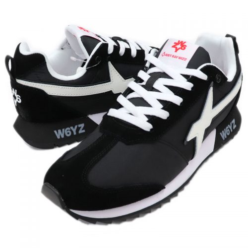 ウィズ(W6YZ) fly-m suede and nylon fabric sneakers