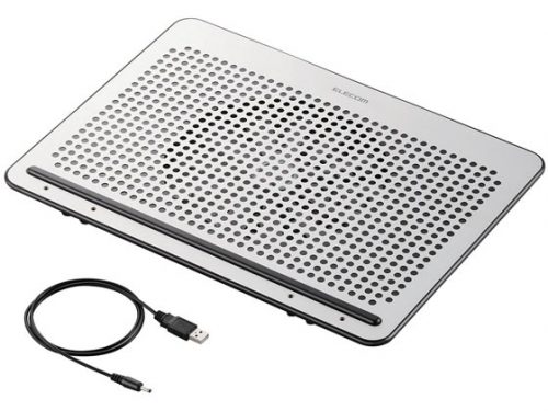 エレコム(ELECOM) ノートPC用クーラー 角度調節・強冷タイプ SX-CL22LSV
