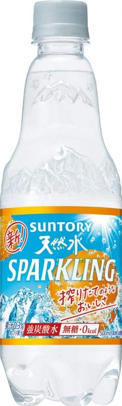 サントリー(SUNTORY) 天然水スパークリング オレンジ
