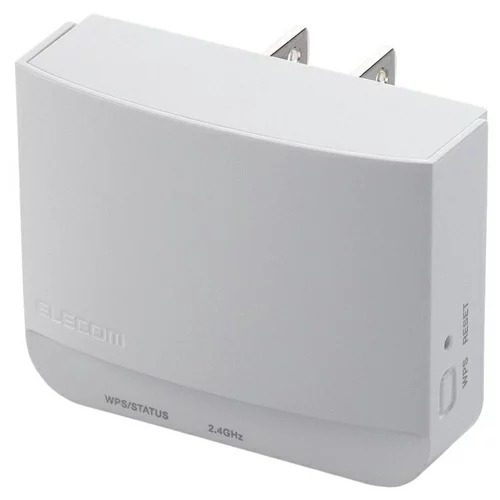 エレコム(ELECOM) 11bgn300Mbps無線LAN中継器 WTC-300HWH