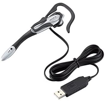 エレコム(ELECOM) USBヘッドセット イヤーフックタイプ HS-EP13USV