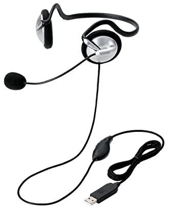 エレコム(ELECOM) USBヘッドセット ネックバンドタイプ HS-NB05USV