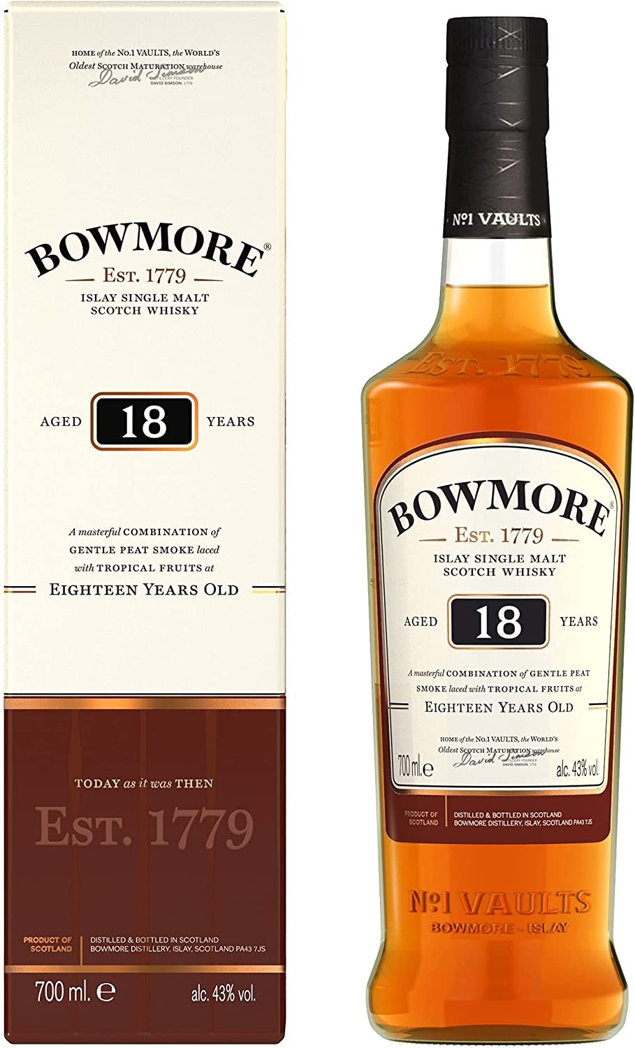 ボウモア(BOWMORE) 18年