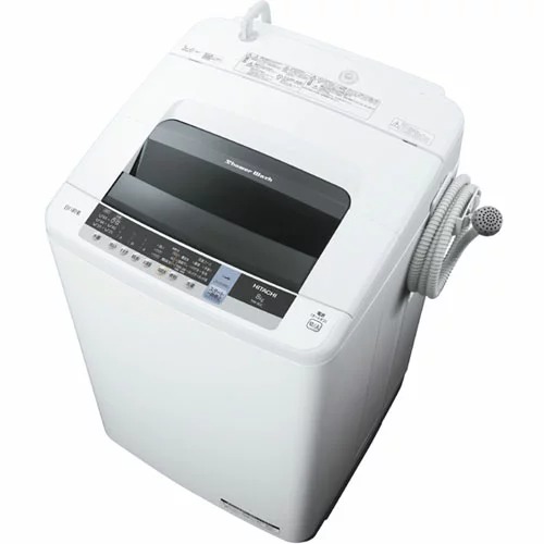 日立(HITACHI) 全自動洗濯機 8.0kg 白い約束 NW-80C