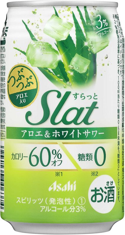 アサヒ(Asahi) Slat アロエ&ホワイトサワー