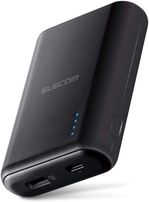 エレコム(ELECOM) モバイルバッテリー 10050mAh DE-C14L-10050