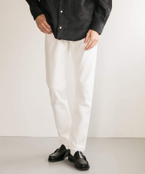 アーバンリサーチ(URBAN RESEARCH) 12ozテーパードデニムストレッチパンツ