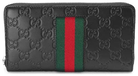 グッチ(GUCCI) ニューウェブ シグネチャー 長財布