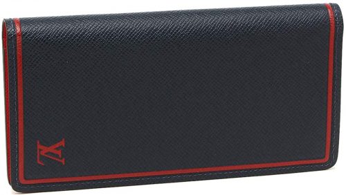 ルイ・ヴィトン(LOUIS VUITTON) ポルトフォイユ ブラザ タイガ ブルーマリーヌ