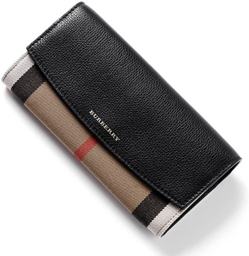 バーバリー(BURBERRY) ハウスチェック ロングウォレット