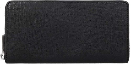 コーチ(COACH) ブラック レザー 長財布