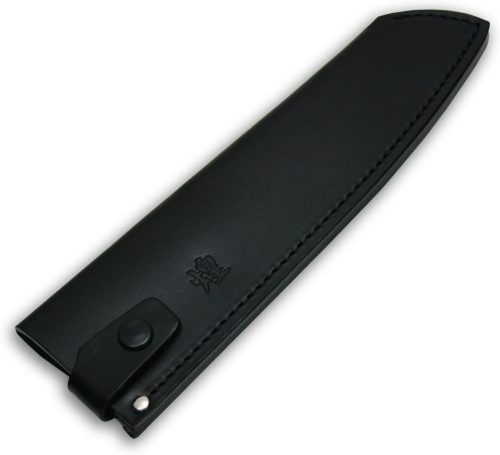 堺一文字光秀 包丁サヤ 手作り 革製鞘 三徳型