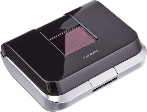 カーメイト(CARMATE) 愛煙缶 フラット ブラック CZ233