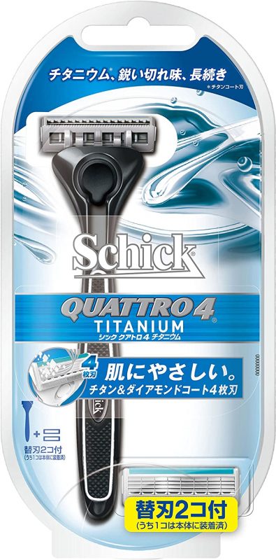 シック(Schick) クアトロ4 チタニウム