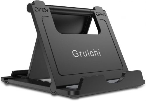 Gruichi スマホスタンド タブレットスタンド 折りたたみ式 87-YKQ2