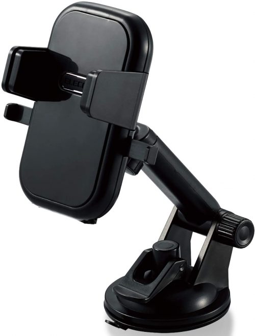 エレコム(ELECOM) スマホ用車載ワンタッチホルダー P-CARS11BK