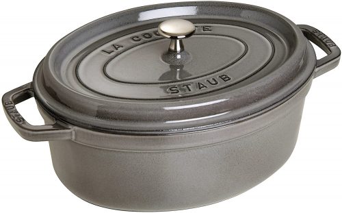 ストウブ(staub) ピコ・ココット オーバル 27cm グレー 40500-276