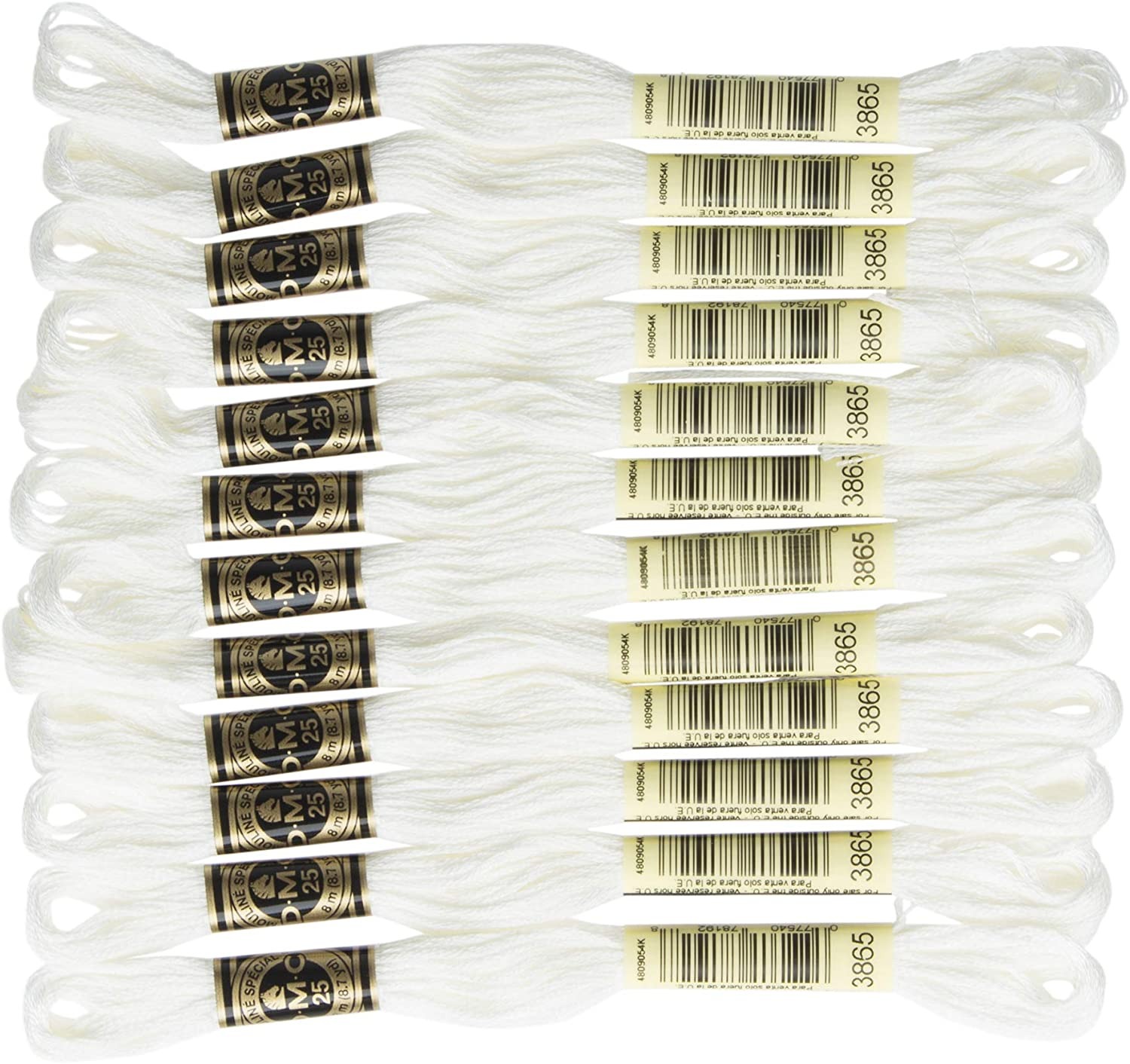 ディーエムシー(DMC) 刺繍糸 25番糸 12束入 DMC25B