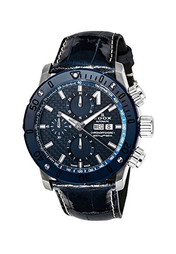 エドックス(EDOX) クロノオフショア1 自動巻きクロノグラフ 01122-3BU3-BUIN3-L