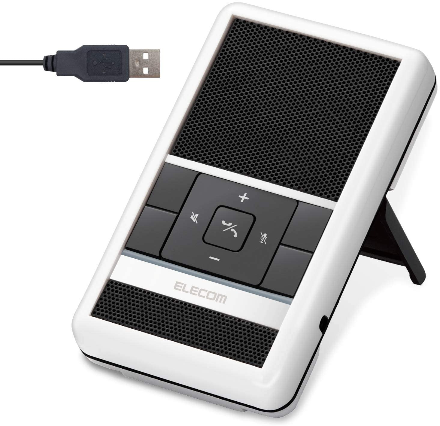 エレコム(ELECOM) 会議用有線スピーカーフォン HS-SP01WH