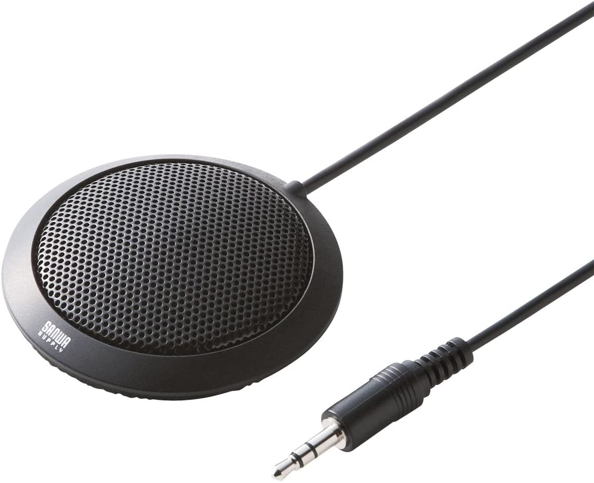 サンワサプライ(SANWA SUPPLY) フラット型PCマイク MM-MC23 2012