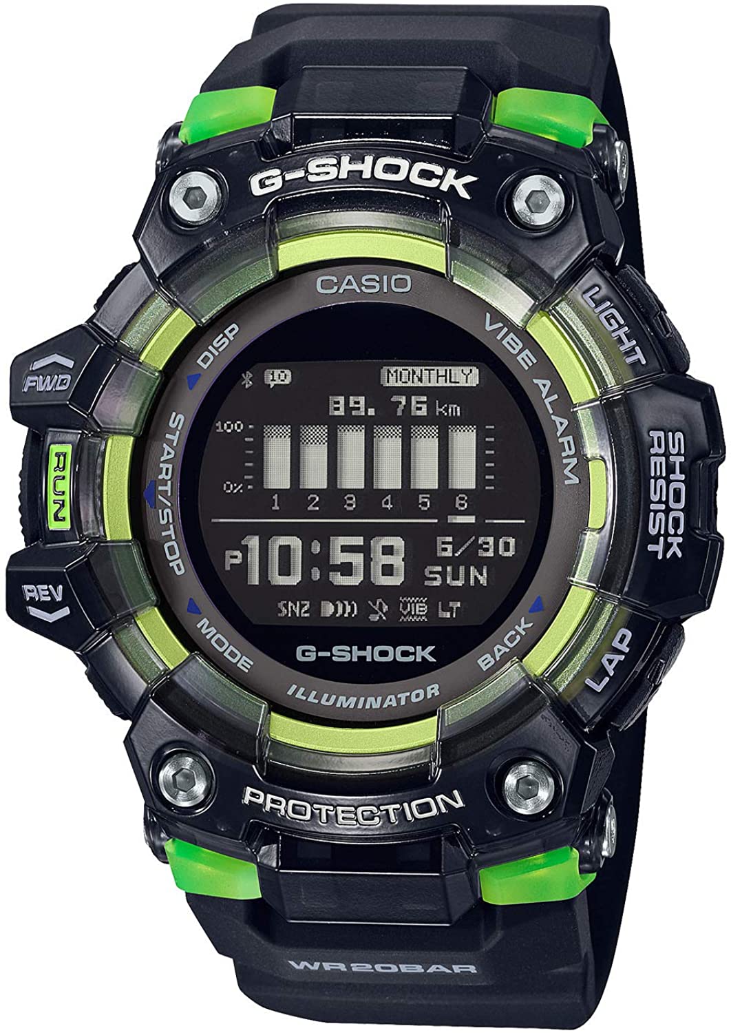 カシオ(CASIO) G-SQUAD GBD-100 SERIES GBD-100SM