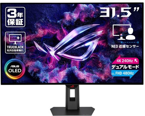 エイスース(ASUS) ゲーミングモニター ROG Strix OLED XG32UCWMG