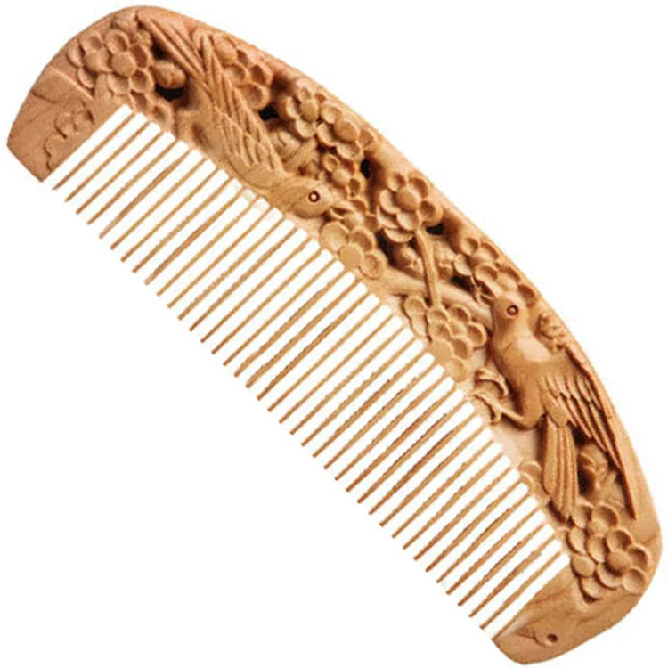 北辰商店 つげ櫛 桃木製