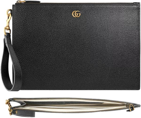 グッチ(GUCCI) GGマーモント レザー ポーチ
