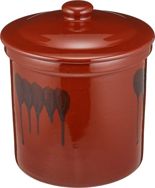 ヤマキイカイ(Yamakiikai) 漬物器 5.4L 蓋付切立瓶3号 H10