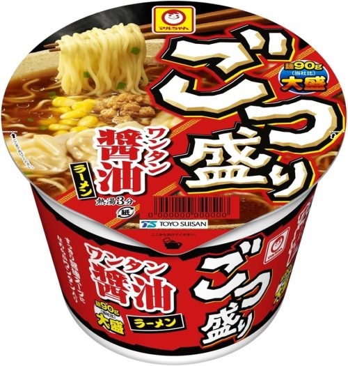 東洋水産 マルちゃん ごつ盛り ワンタン醬油ラーメン