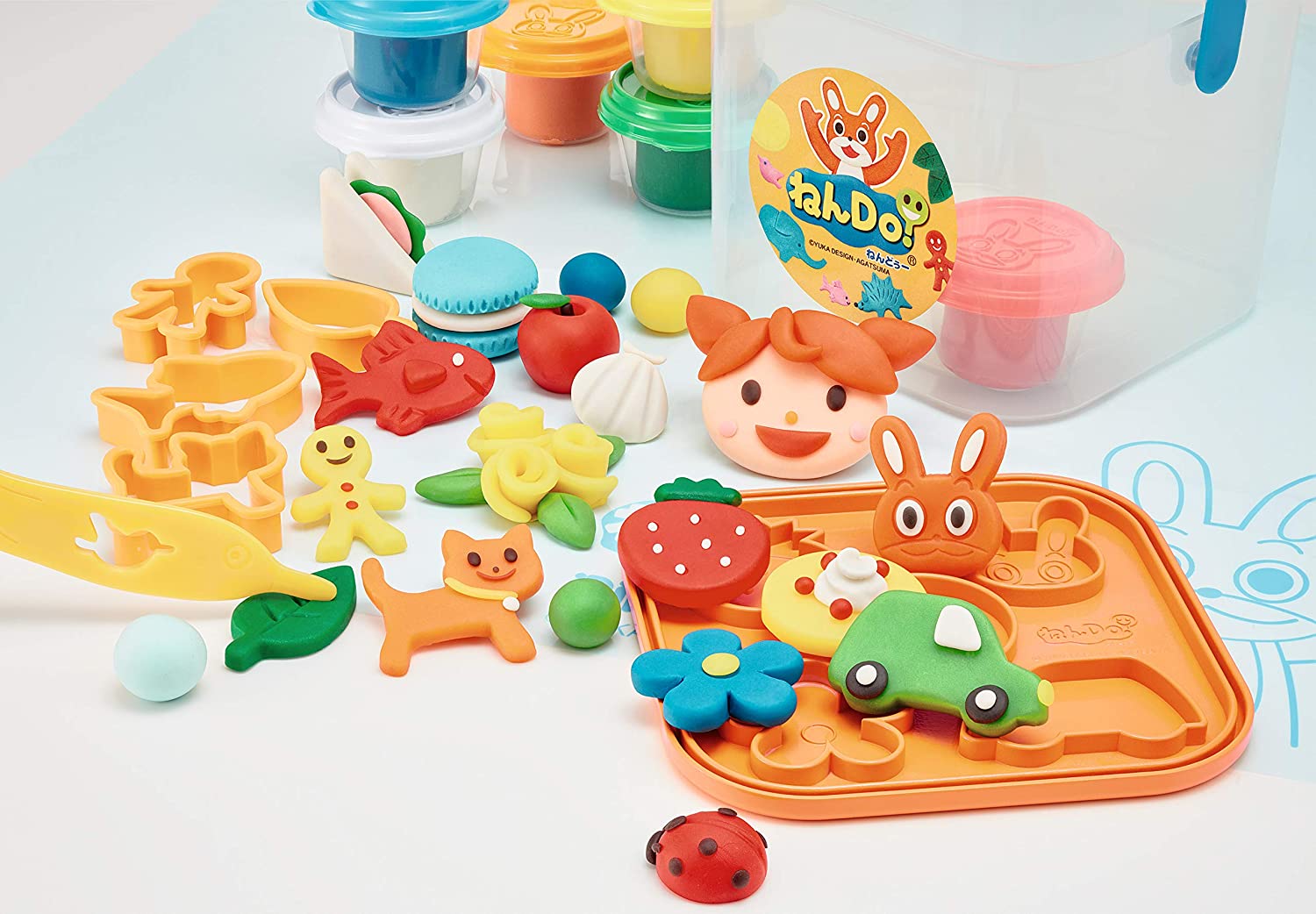 アガツマ(AGATSUMA) ねんDo! はじめてのねんどセット おかたづけボックスつき