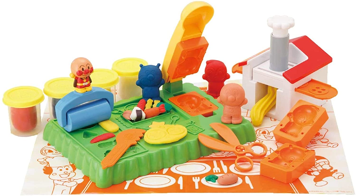 バンダイ(BANDAI) ねんどでわくわくパンこうじょうセット