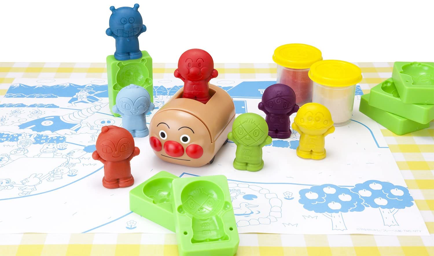 バンダイ(BANDAI) つくってたのしい!ねんどでアンパンマンごうセット