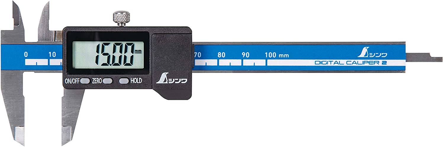 シンワ測定 デジタルノギス ミニ2 100mm 19994