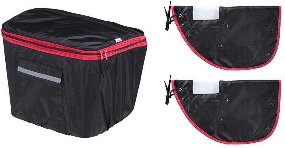 川住製作所 2段式前かごカバー ハンドルカバーセット