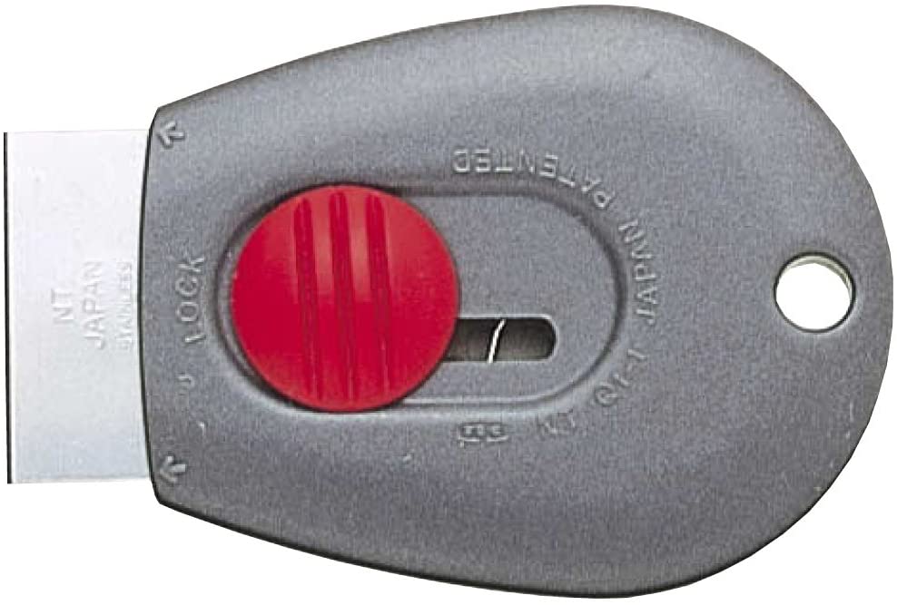 エヌティー スクレーパー ミニ ステンレス刃 プラスチックヘラ QT-1P