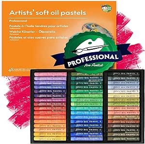 HASHI オイルパステル 48色セット