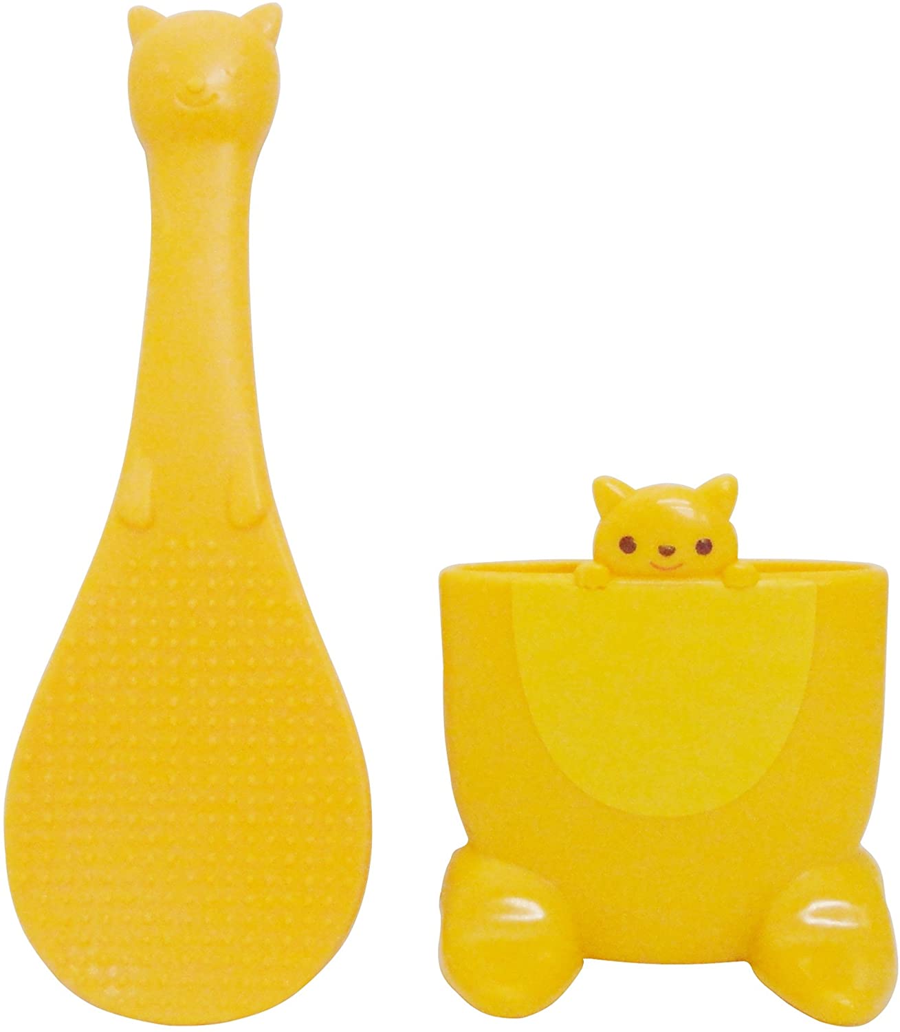 トルネ ご飯がつきにくいエンボス加工 ケース付しゃもじ カンガルー P-3162