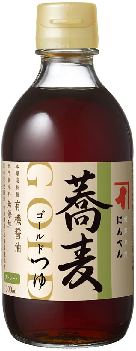 にんべん ゴールドつゆ 蕎麦