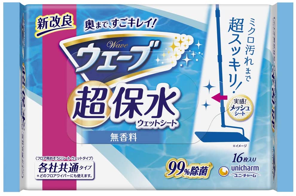 ユニ・チャーム ウェーブ フロア用ウェット
