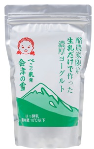 会津中央乳業 べこの乳発 会津の雪