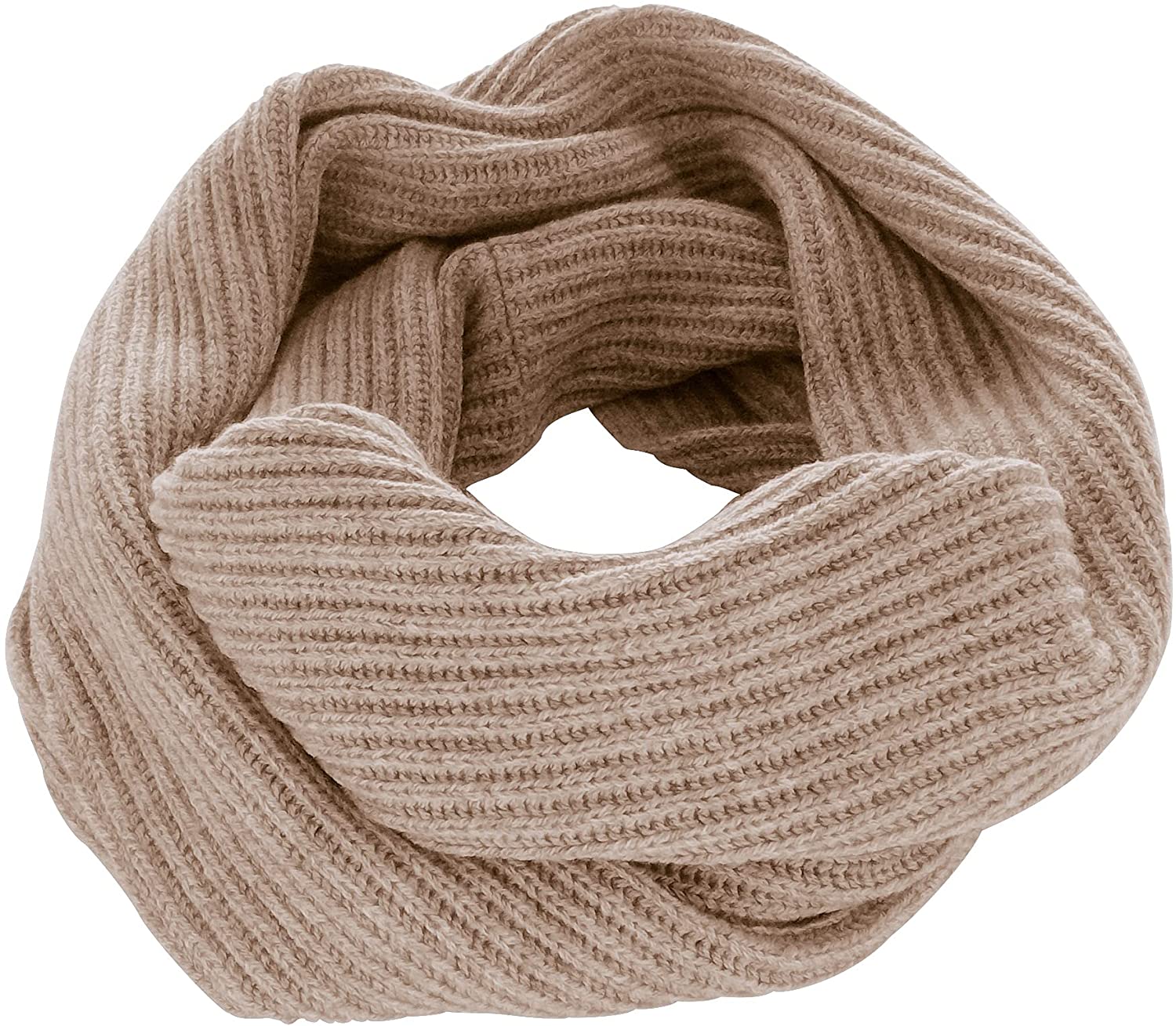 プロディガル(PRODIGAL) カシミヤ100％畦編みロングスヌード