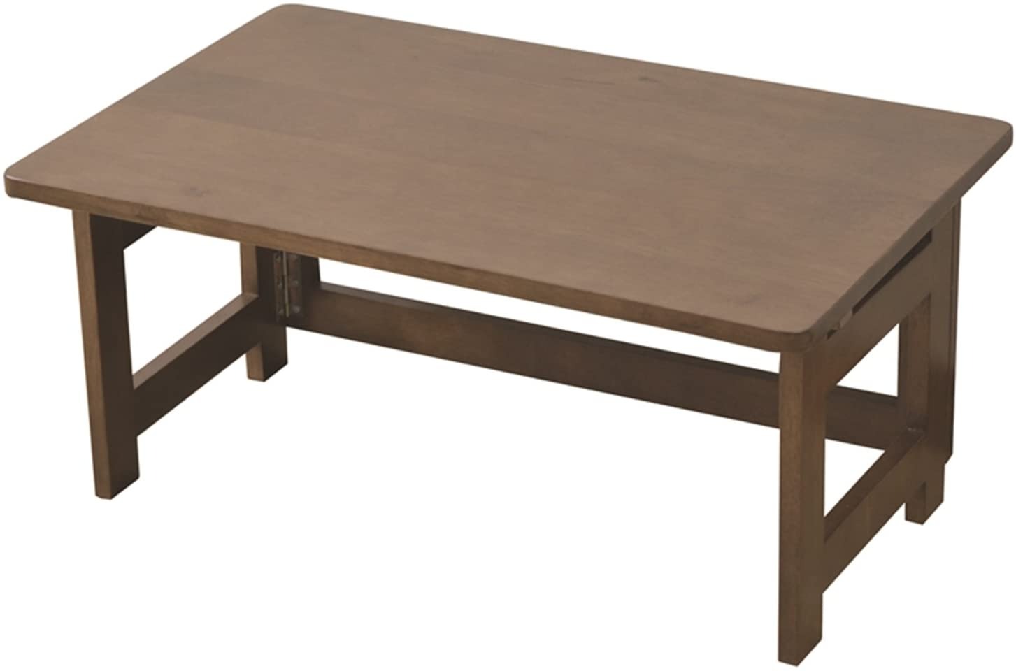 山善(YAMAZEN) 天然木折りたたみデスク ロータイプ SP-5750H32