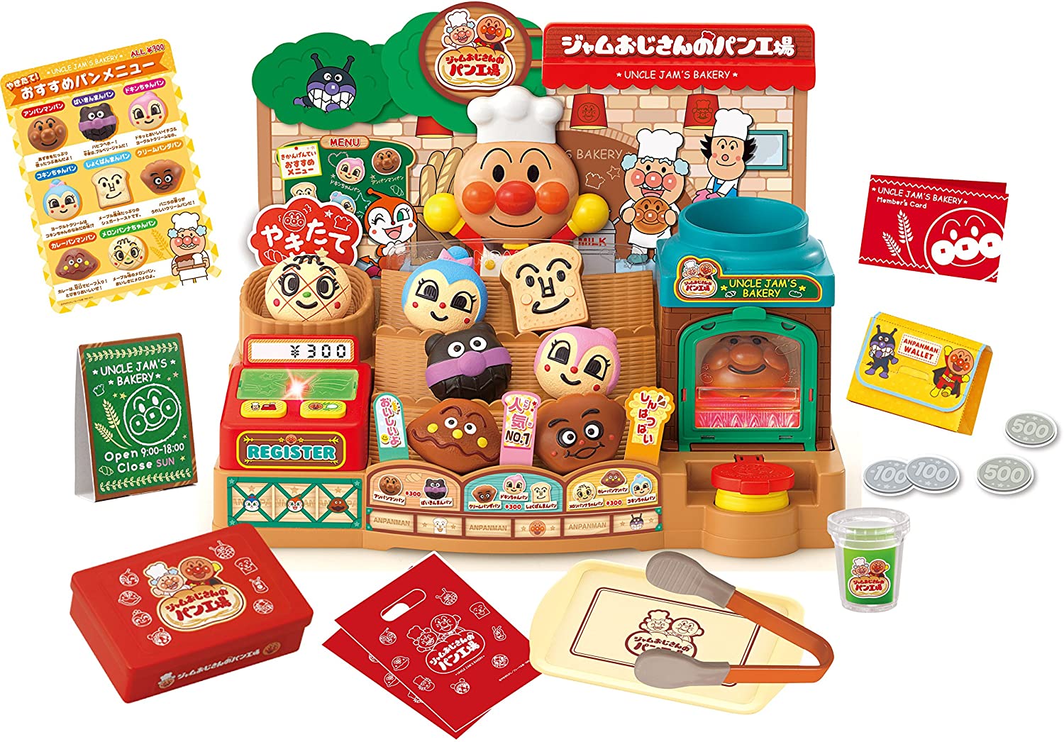 セガトイズ(SEGA TOYS) かまどでやこう♪ ジャムおじさんのやきたてパン工場