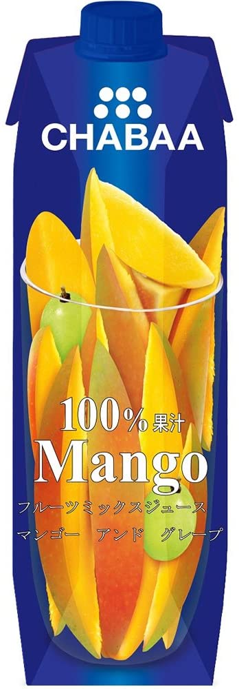 チャバ(CHABAA) マンゴー&グレープミックスジュース