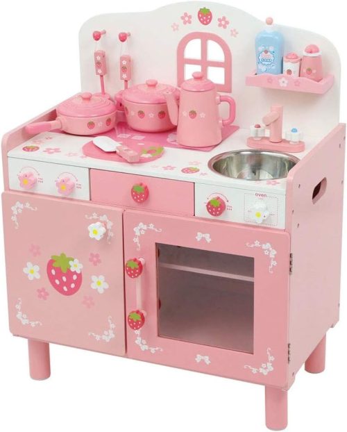 マザーガーデン(Mother garden) 木のおままごと キューティー デラックス キッチン