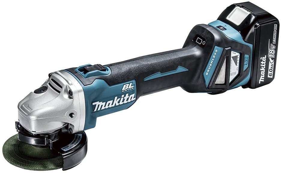 マキタ(MAKITA) 充電式ディスクグラインダ スライドスイッチ GA412DRG